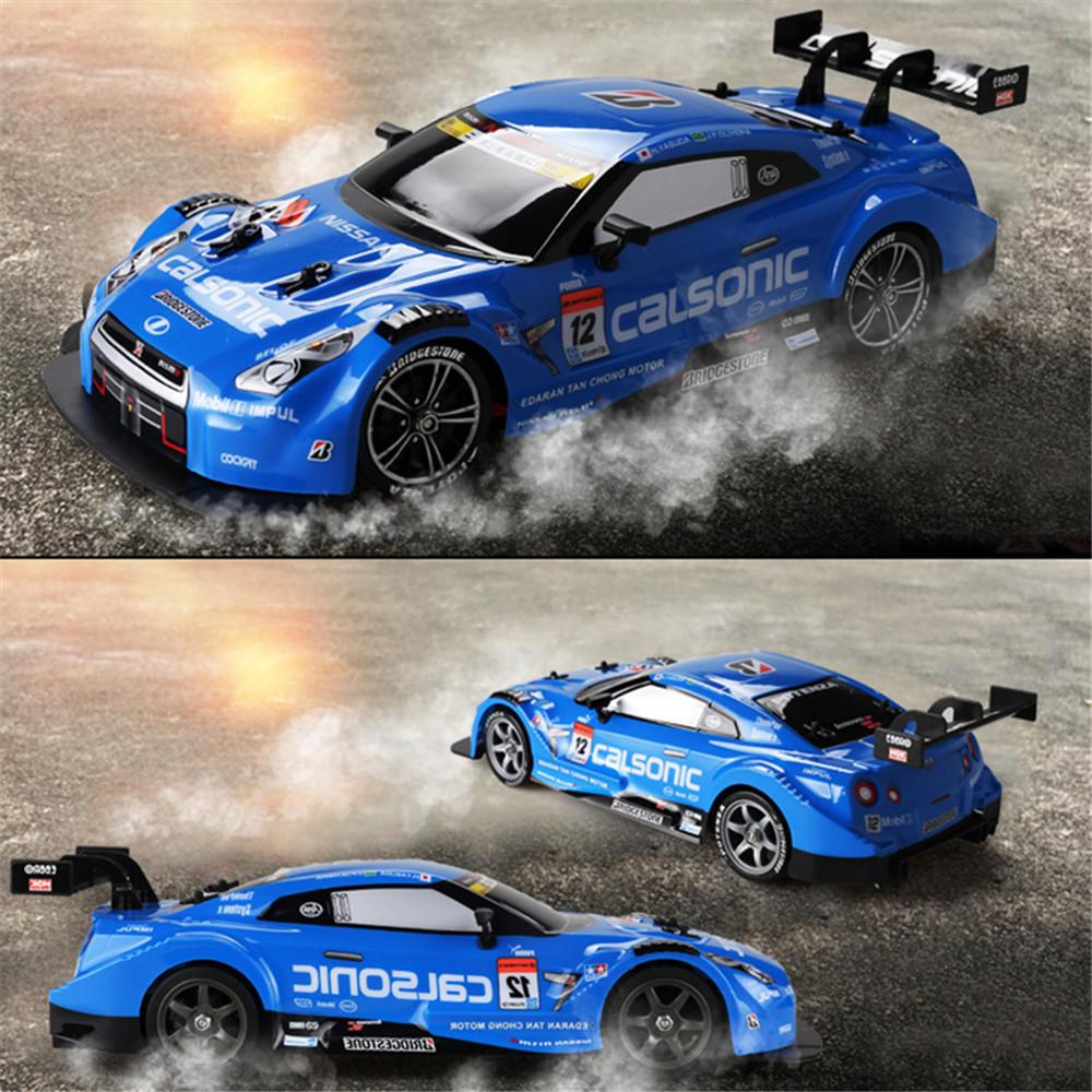 2.4G 4WD 28cm Drift Rc Car 28km/h With Front LED Light RTR Toy