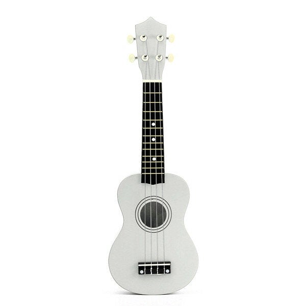 21 Inch Acoustic Soprano 4 String Mini Basswood Ukulele Musical Instrument Toy