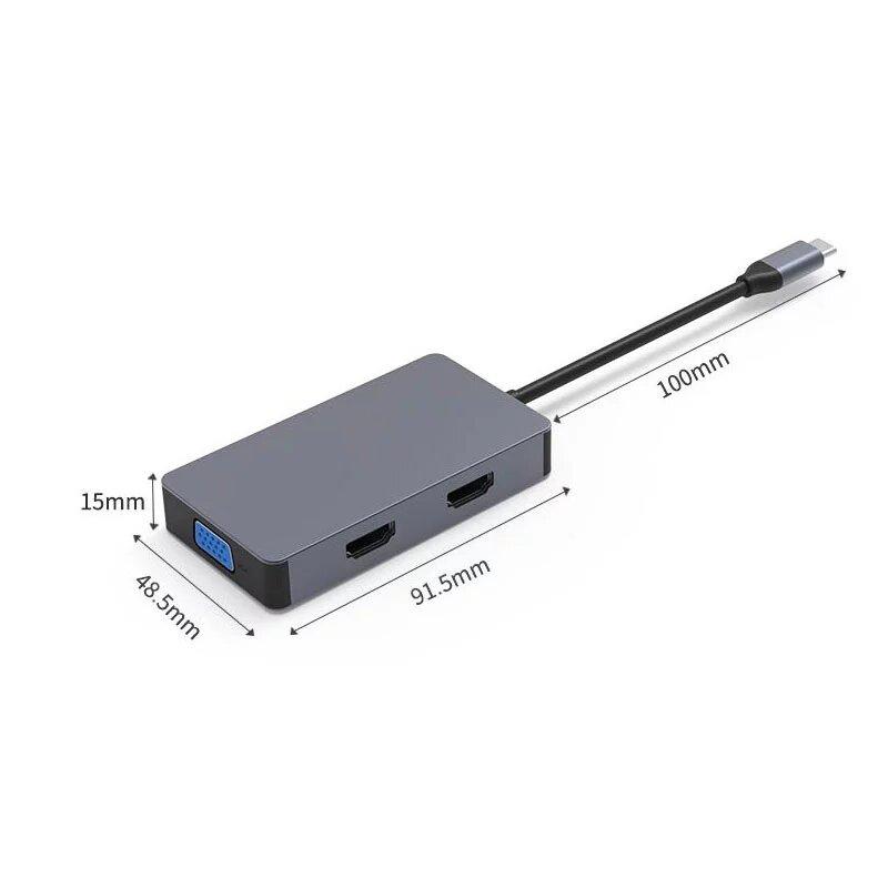 5 In 1 USB Type-C Hub Docking Station