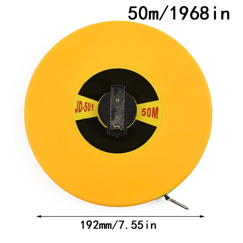 10/15/20/30/50M Tape Measure Round Fiberglass Leather Measure Woodworking Tools