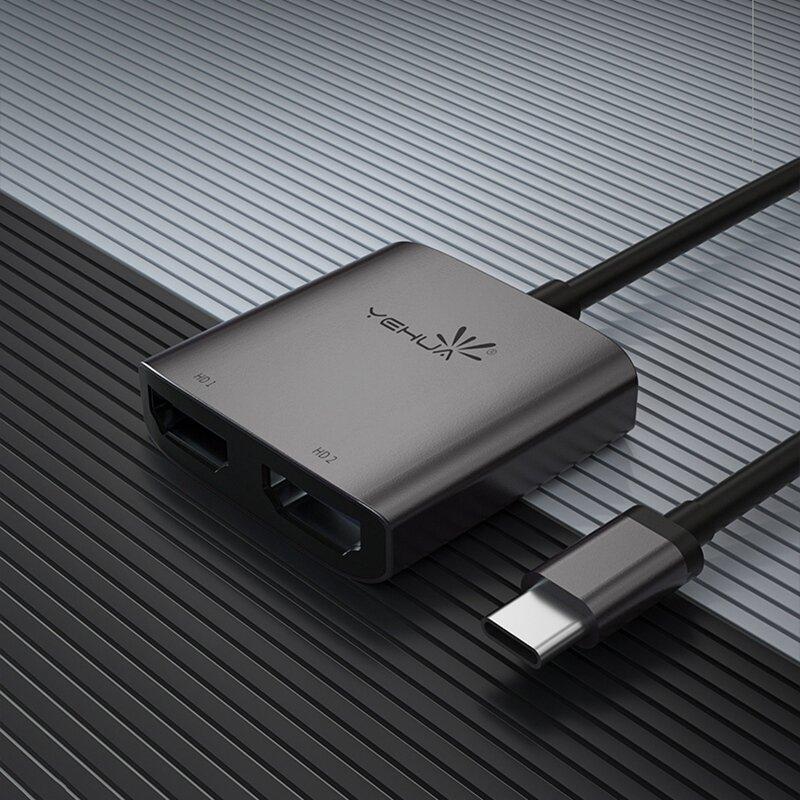 Type-C Hub USB-C Docking Station Type-C to HDMI USB Adapter Type-C Converter
