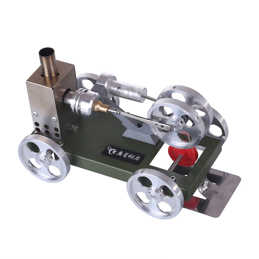 DIY Stirling Engine Full Metal Car Assembly Model Toys Educational Toys
