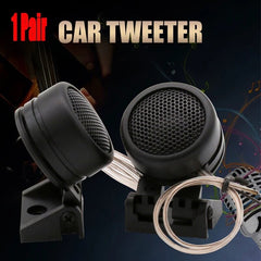 1 Pair 40W High Efficiency Mini Car Tweeter Speakers Universal Car Mini Dome Tweeter Loudspeaker for Car Audio System