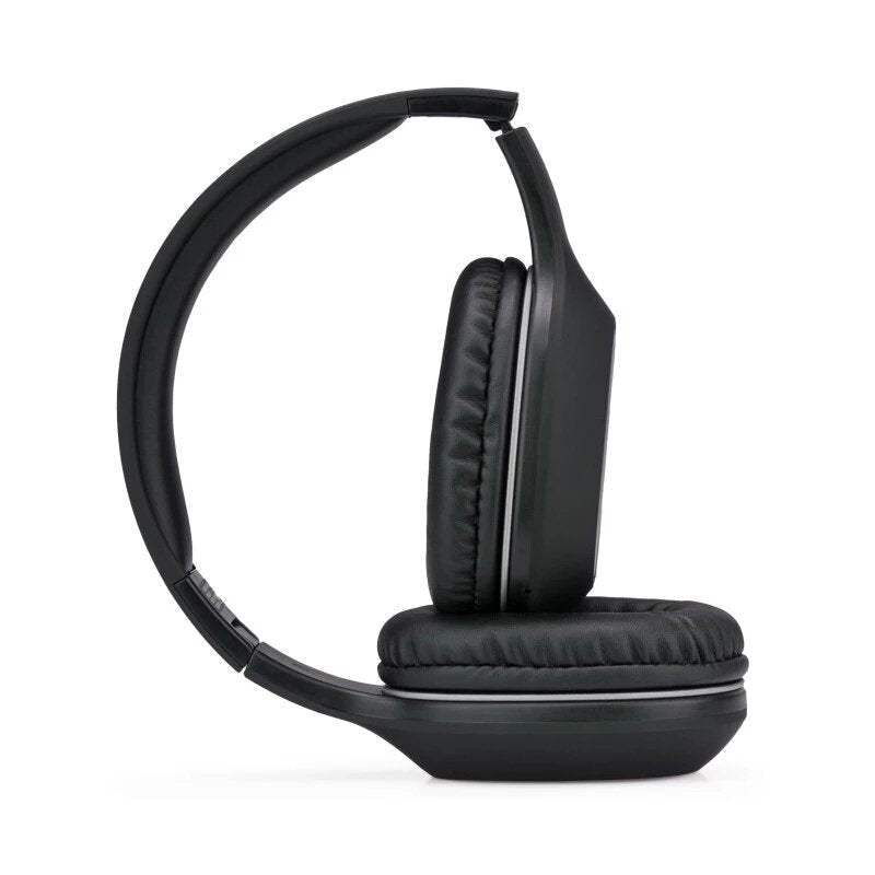 Wireless bluetooth Headset Noise Reduction HD Call HiFi Stereo Foldable AUX Head-mounted Headphone