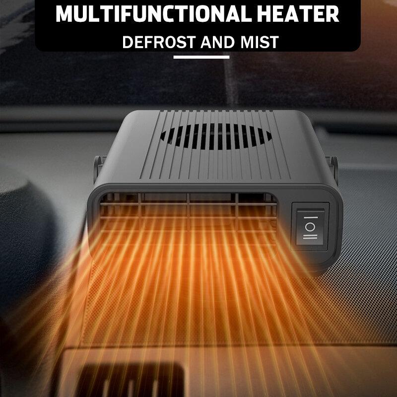 360 Electric Car Heater DC Heating Fan Defroster Demister Vehicle Fan