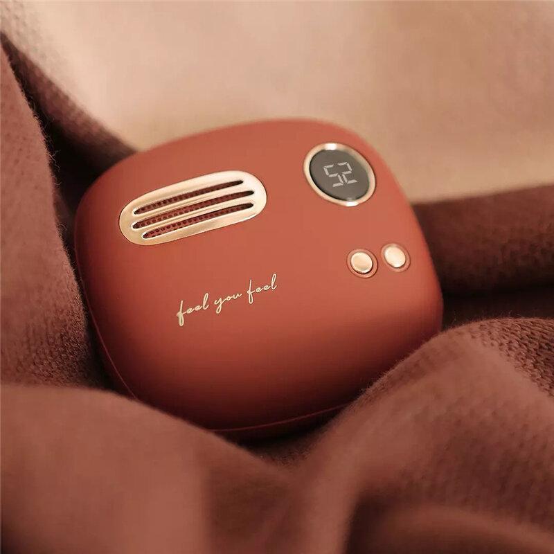 2 in 1 Hand Warmer Mini Mobile Power Bank USB Rechargeable 5000mAh Long Battery Life Electric Warming Treasure