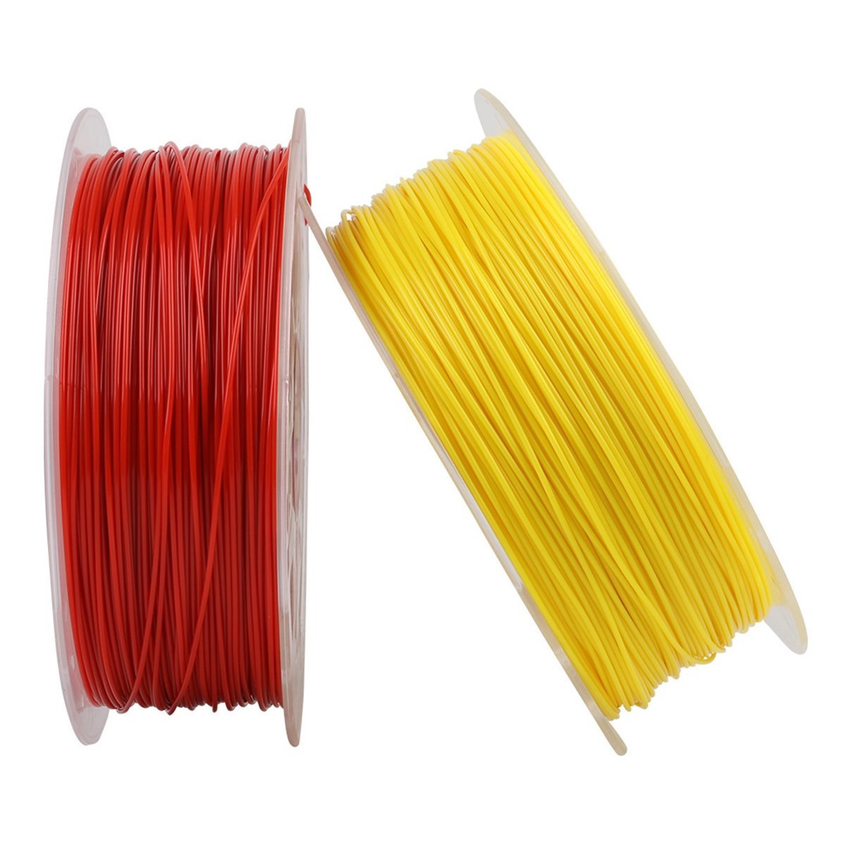 PLA Filament For 3D Printer, White/Black/Yellow/Blue/Red 1.75mm