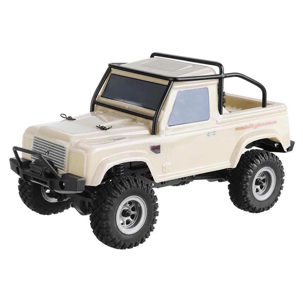 1/24 Mini RC Car Crawler 4WD 2.4G Waterproof RC Vehicle Model RTR for Kids and Adults