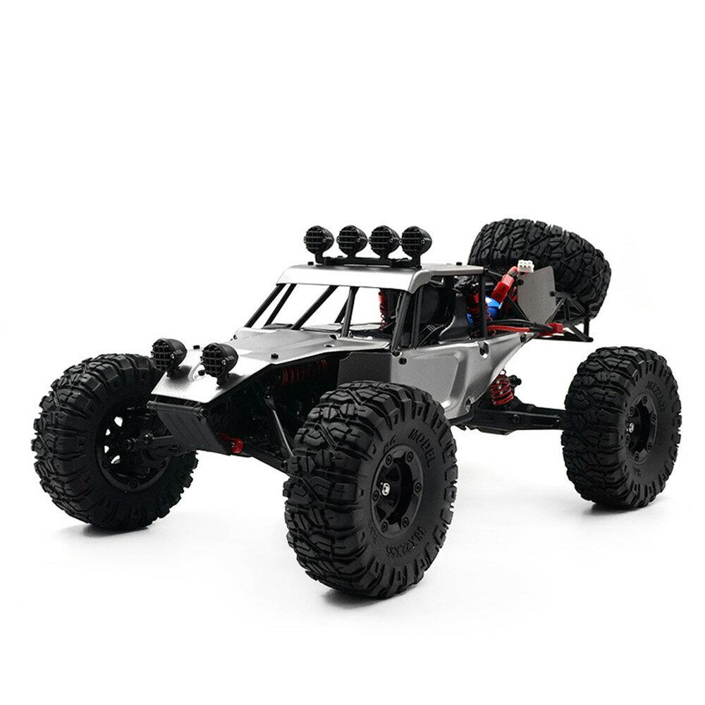 2.4G 4WD Brushless RC Car Metal Body Shell Desert Off-road Truck RTR Toy