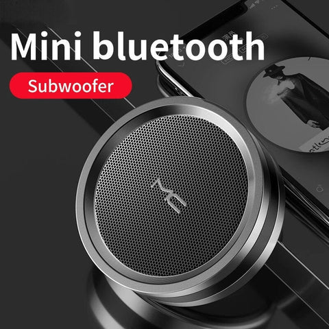 Bluetooth Speaker Mini Subwoofer Bass Stereo Hands-free Noise Canceling Outdoor Home Theater System Portable Speaker Support AUX/TF Card
