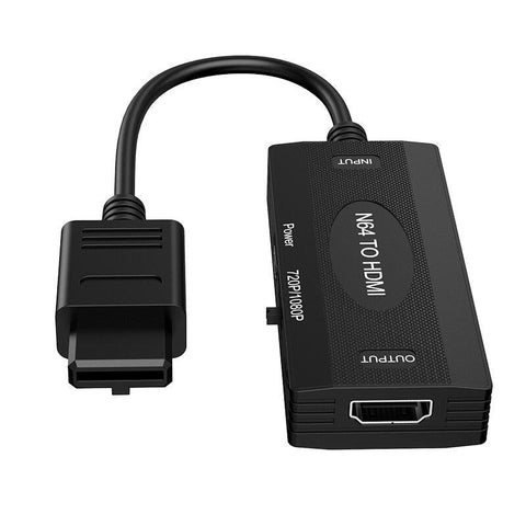N64 to HDMI Adapter 720P1080P N64 HD Switch N64SNESSFCNGC to HDMI Converter For N64SNESGameCube