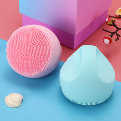 Electric Facial Brush Cleaner Face Electric Massager Deep Warm Cleansing Skin Scrubber Skin Care