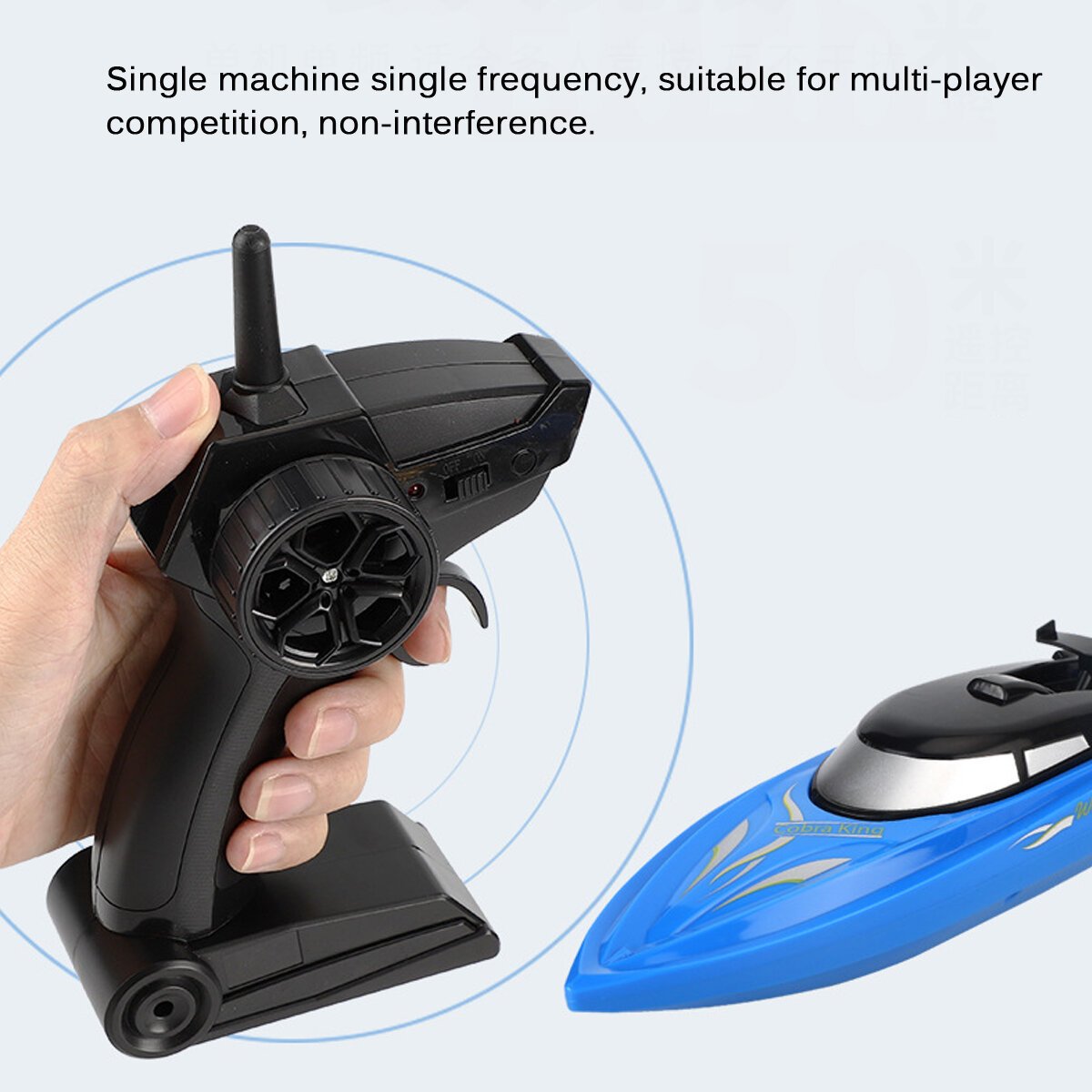 2.4G RC High Speed RC Boat Radio Remote Control Racing Electric Toys For Children Best Gifts