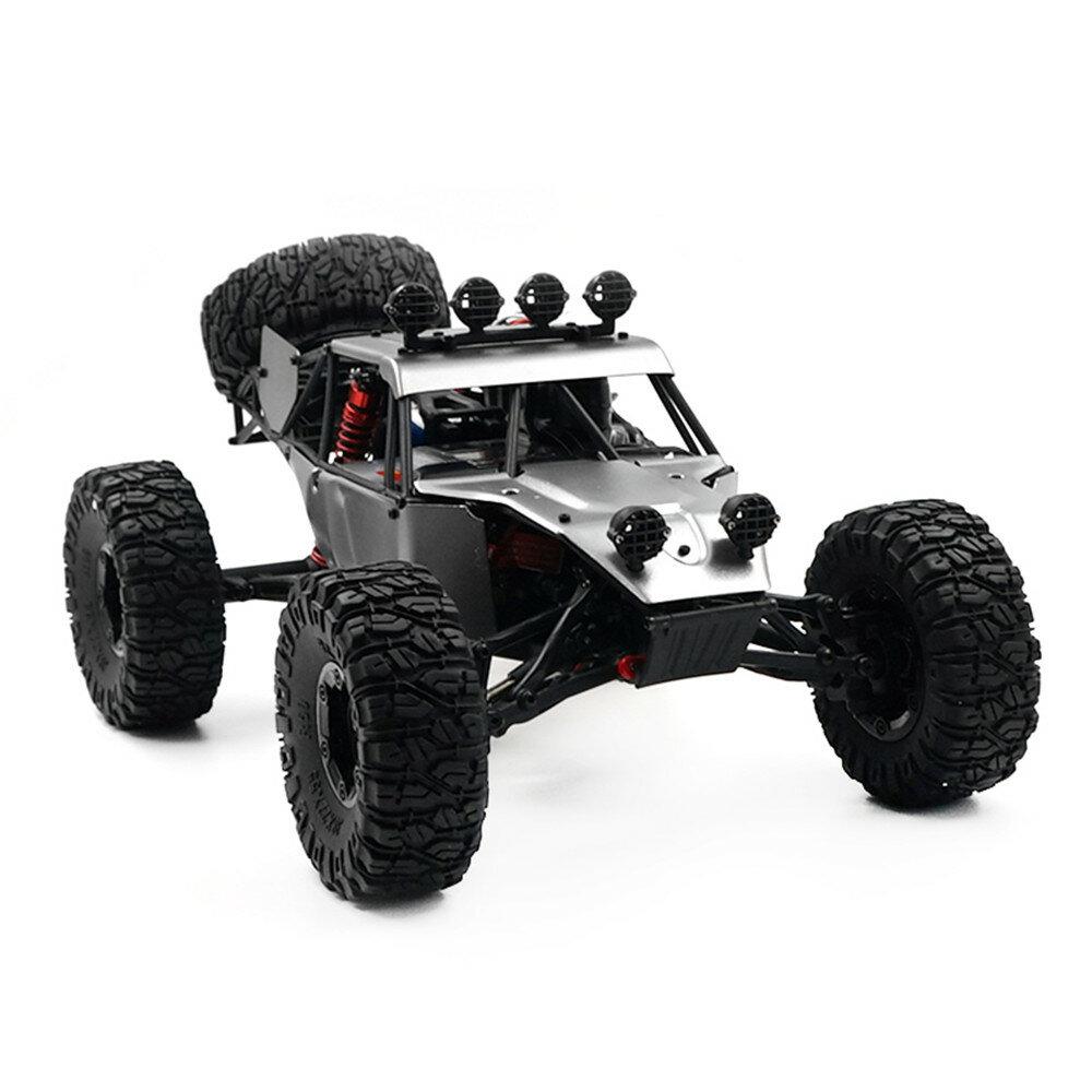 2.4G 4WD Brushless RC Car Metal Body Shell Desert Off-road Truck RTR Toy