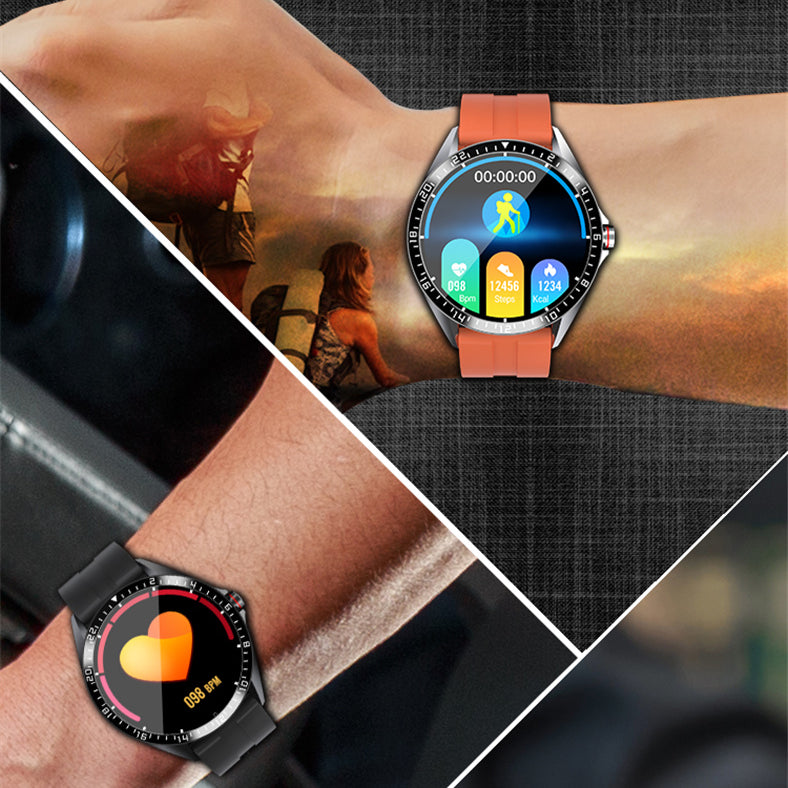 Full Round Touch Screen Wrist Fitness Smart Watch For Android IOS