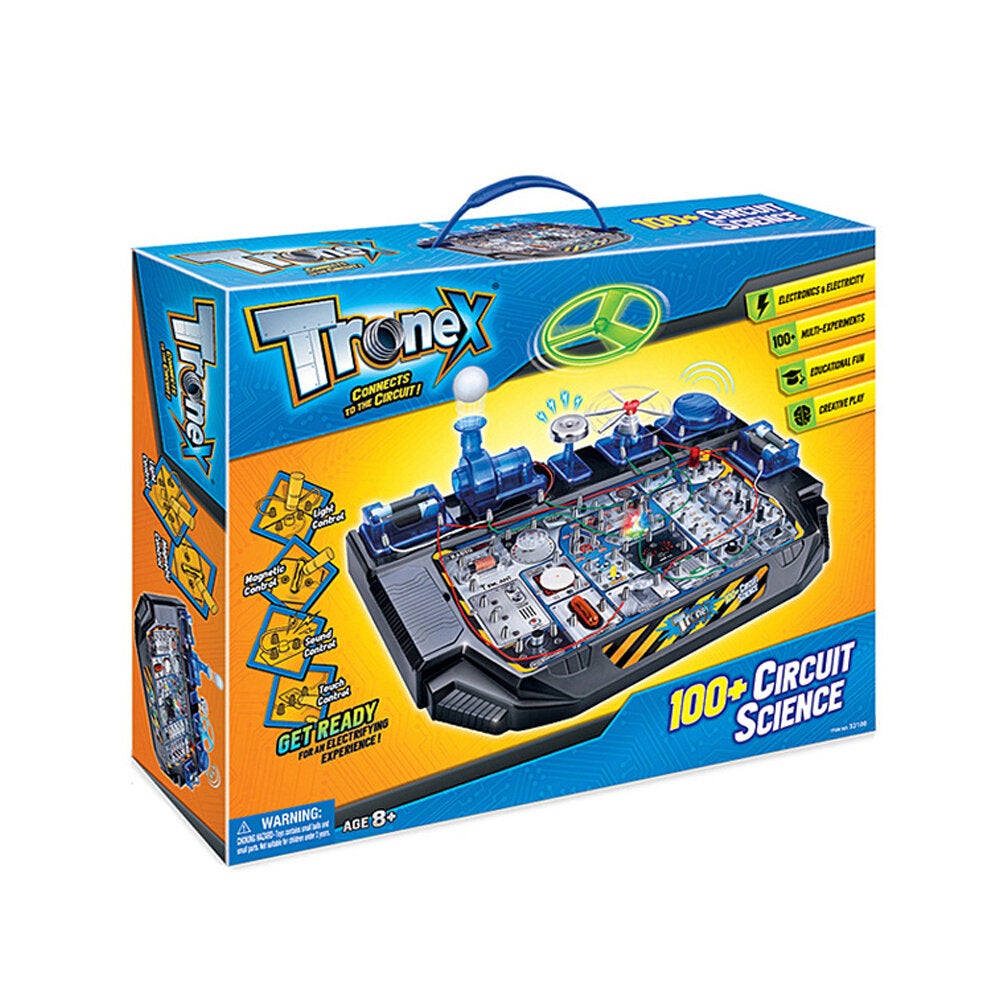 Amazingtoys 100 IN 1 STEM Integrated Circuit Electronic Blocks Science Education Toy for Kid Gift