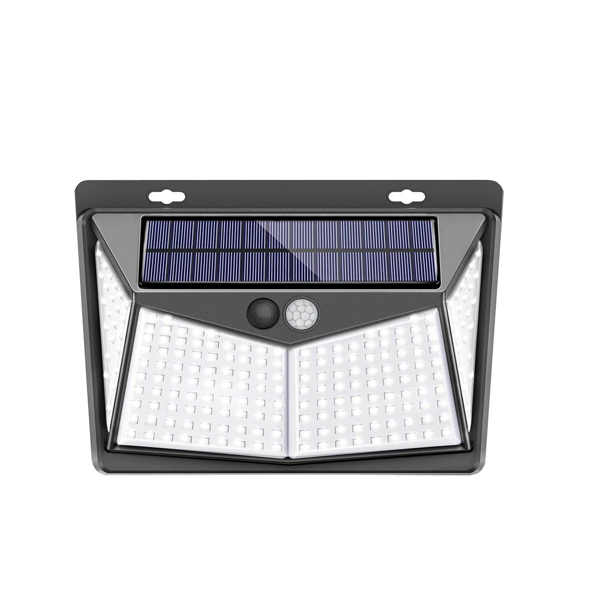 Waterproof LED Solar Power PIR Motion Sensor Wall Light for Outdoor Garden