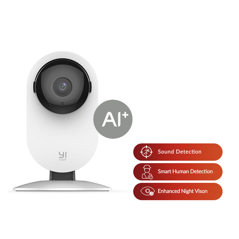 Wifi Full HD IP Camera Human Motion Voice Detection Artificial Intelligence Night Vision CCTV