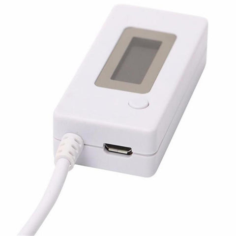 LCD Digital Display USB Charging Ammeter Voltmeter Capacity Tester Power Adapter