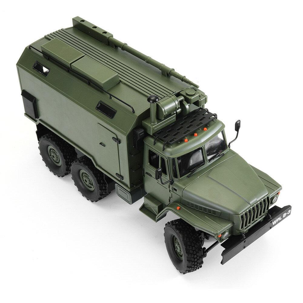 2.4G 6WD Rc Car Military Truck Rock Crawler Command Communication Vehicle RTR Toy