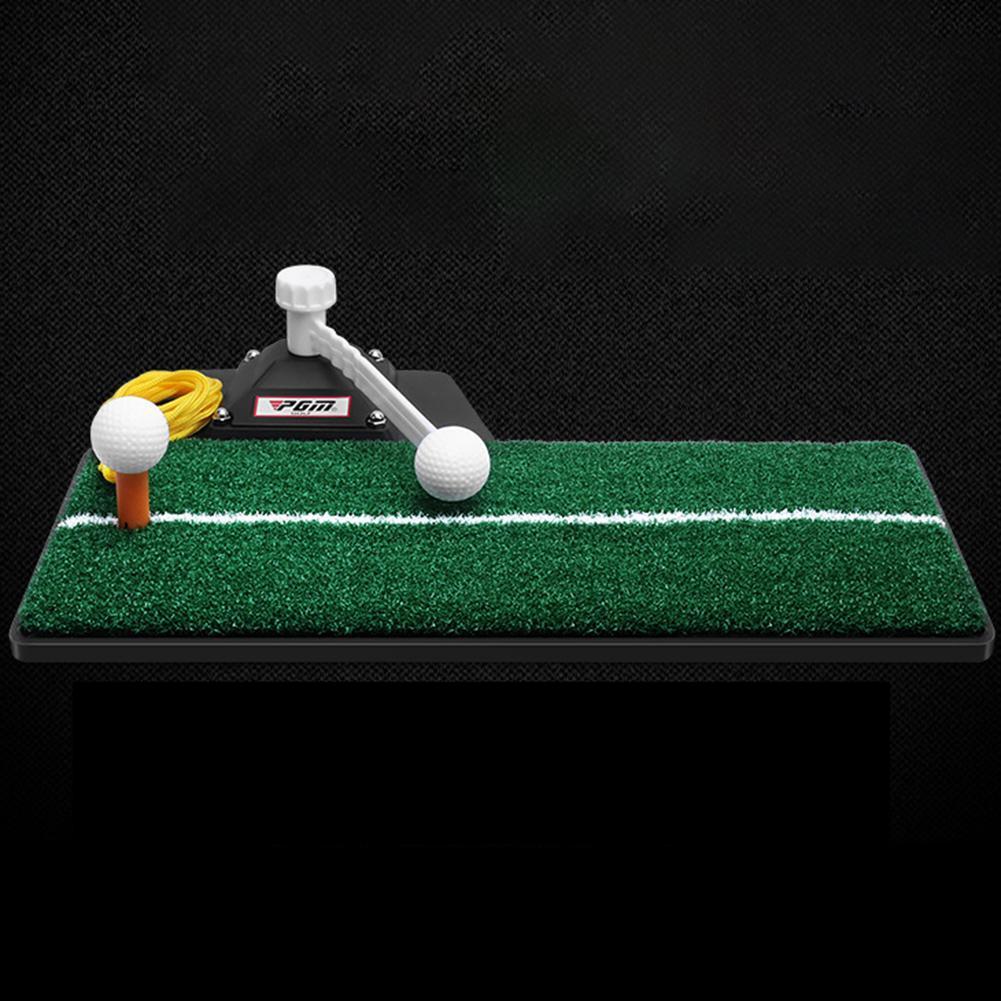 Golf Training Portable Hitting Pad with Auto Ball Return Function