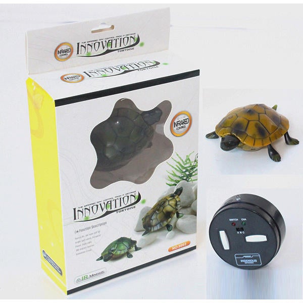 Infrared Electric RC Tortoise Simulation Remote Control Turtle Kid Toy