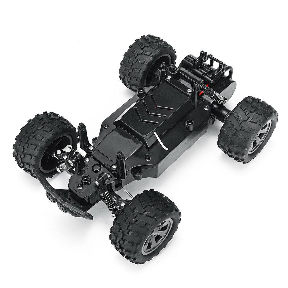 2.4G 18km/h RWD Rc Car Big Wheel Monster Off-Road Truck Vehicle RTR Toy