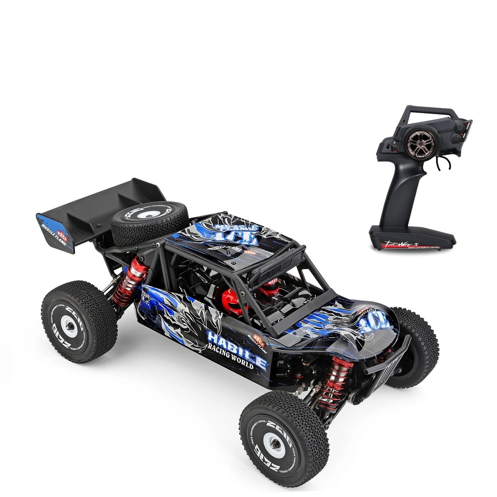 1/12 2.4GHz 60km/h Racing Car Off-Road Drift RTR 4WD with Aluminum Alloy Chassis Zinc Gear