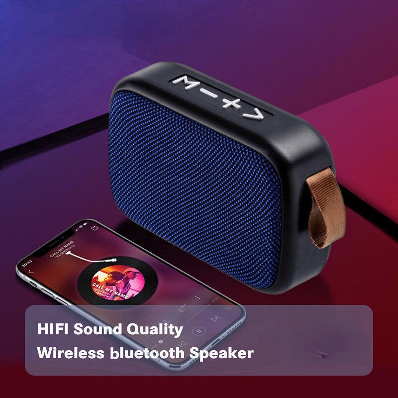 Portable Mini Wireless bluetooth 4.2 Speaker Intelligent Noise Reduction 3D Stereo Music Support FM TF