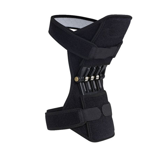 Breathable Sports Knee Spring Joint Brace Protector Support Power Lift