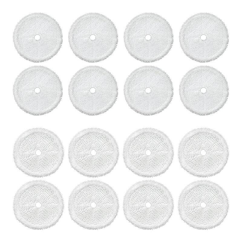 16pcs Mop Clothes Replacements for Bissell 3115 Robot Vacuum Cleaner Parts Accessories