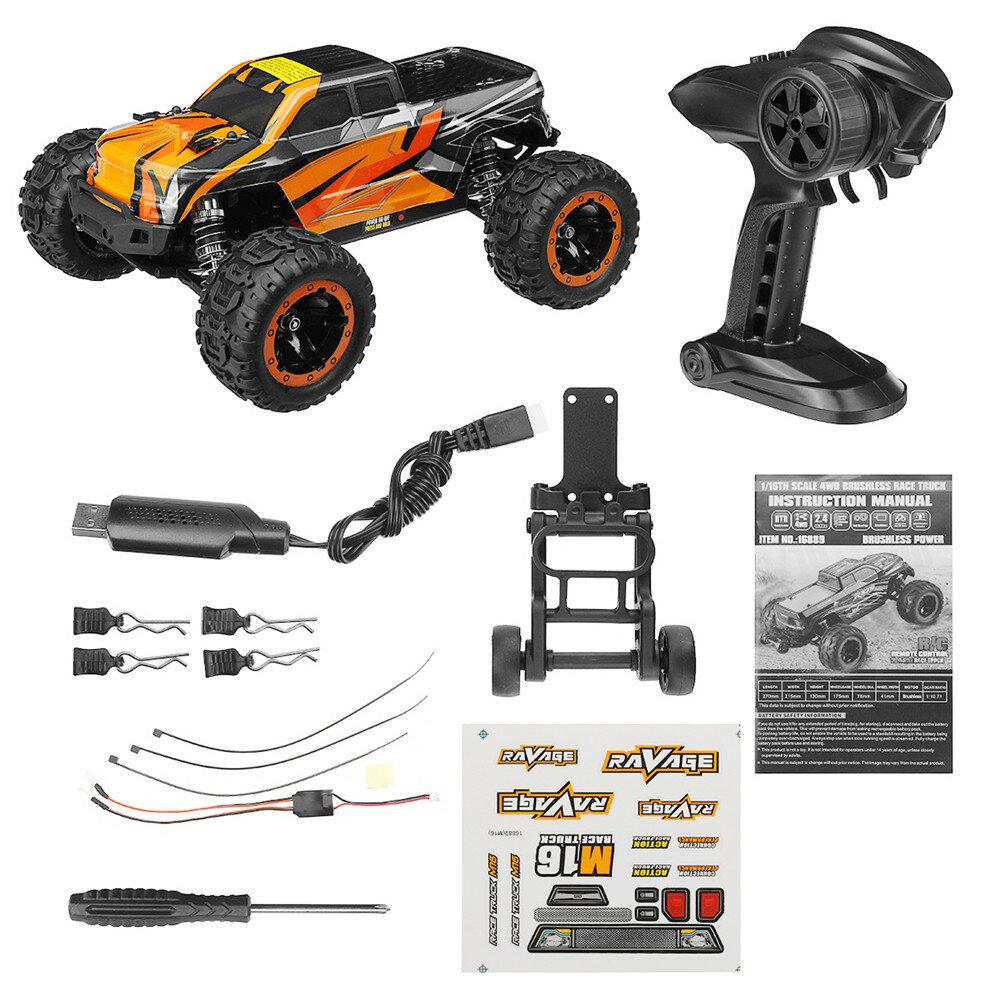 Pro 2.4G 4WD Brushless High Speed RC Car Vehicle Models Full Propotional