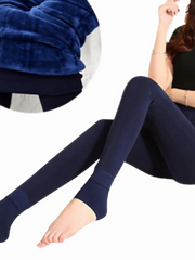 Fleece Lined Leggings For Women WinterThermal Warm Mid Waist Daily Stretchy Tights