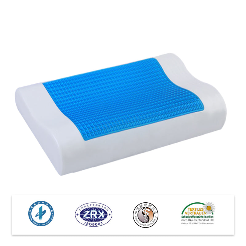 Memory Foam Pillow Cooling Gel Bed Cervical Protect Orthopedic Pillows for Sleeping