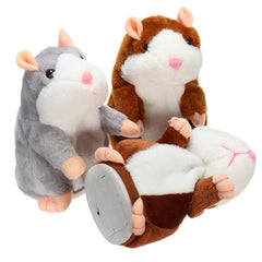 Talking Hamster Pet 15cm Christmas Gift Plush Toy Cute Speak Sound Record Stuffed Animal Toy