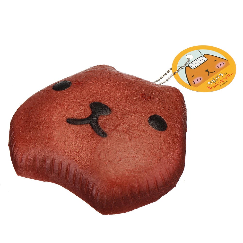 Squishy 12cm Slow Rising Toy With Ball Chain Tag Bread Collection Gift Decor Toy