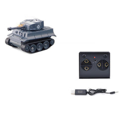 2.4G 4CH Mini Radio RC Car Army Battle Infrared Tank with LED Light RTR Model Toy