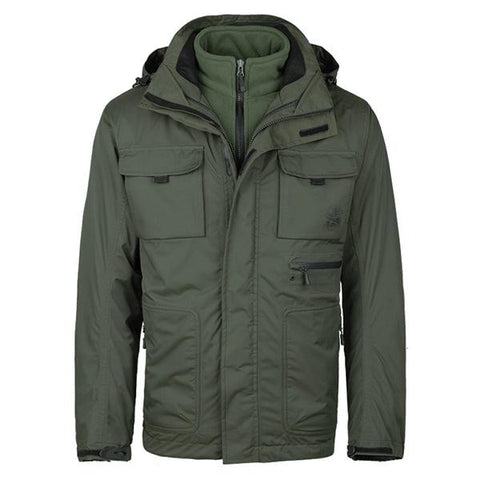 2 in 1 Mens Outdoor Military Waterproof Sport Jacket Casual Multi Pockets