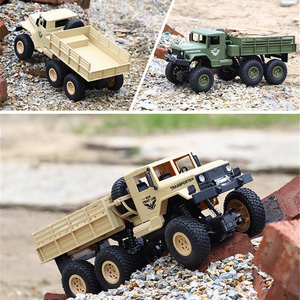 2.4G 4WD RC Vehicle Off-Road Military Truck Car RTR Model