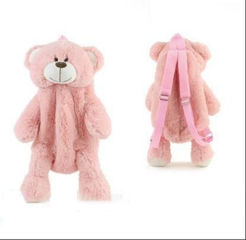 Backpack Female New Plush Doll Casual Bag Personality Cartoon Bear B2305