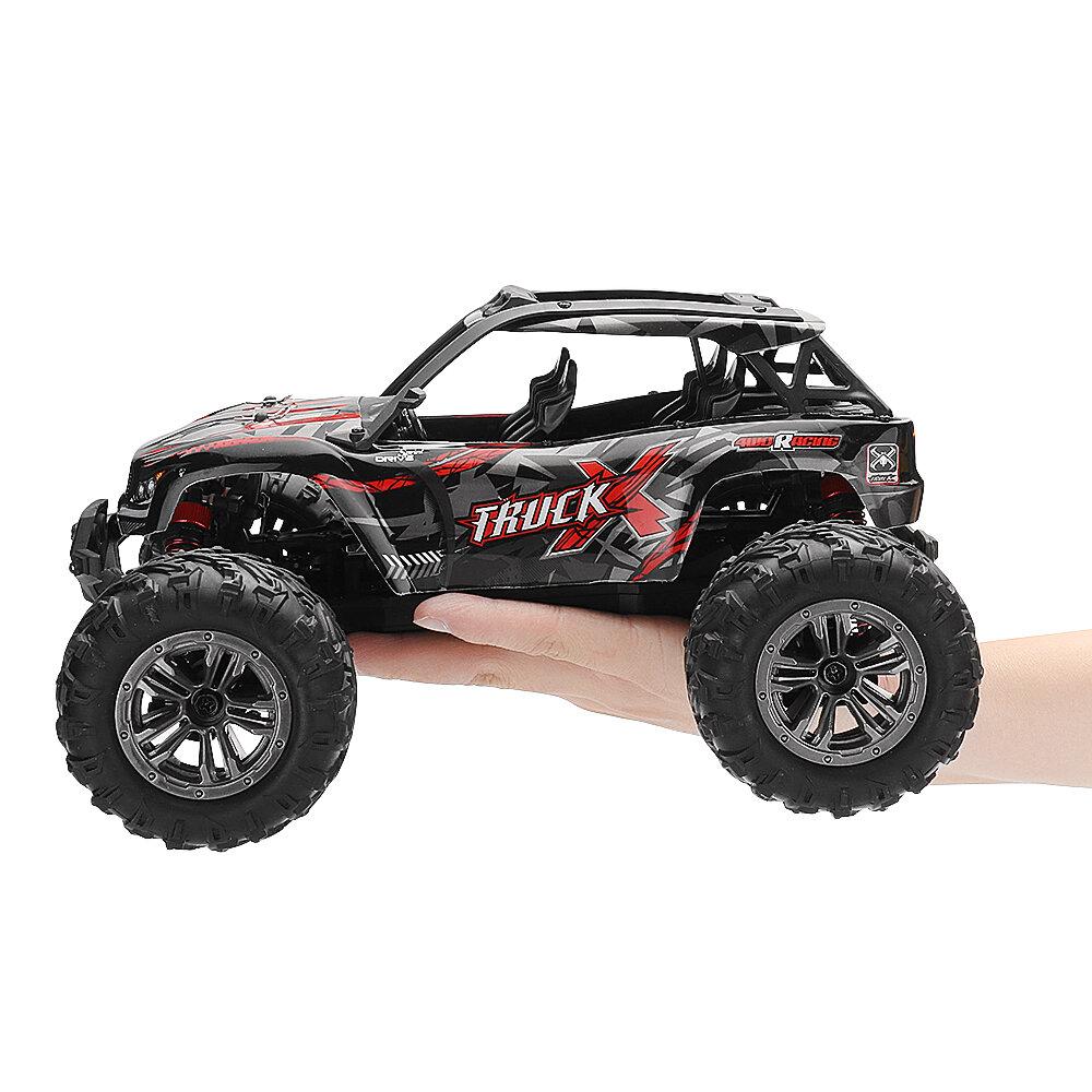 2.4G 4WD 36km/h Rc Car W/ LED Light Desert Off-Road Monster Truck RTR Toy