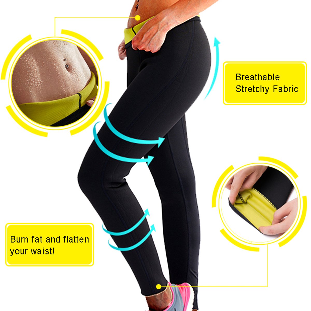 Slimming Fitness Shape Pants Accelerate Sweating