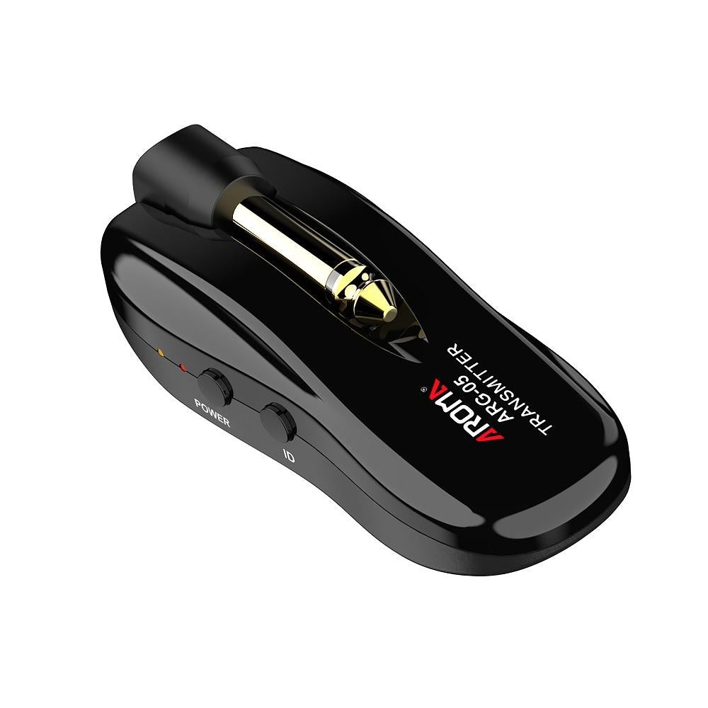 5.8G Wireless Guitar Audio Transmission System Transmitter Receiver Built-in Rechargeable Battery 115 Feet Transmission