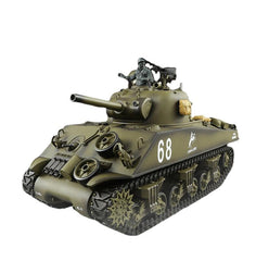 2.4G US Sherman M4A3 Upgraded RC Car Tank Vehicle Models