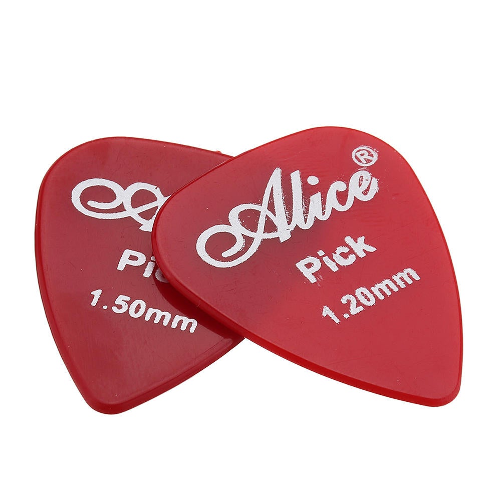 0.58/0.71/0.81/0.96/1.2/1.5mm Frosted Smooth Surface Guitar Thumb Finger Picks With Case
