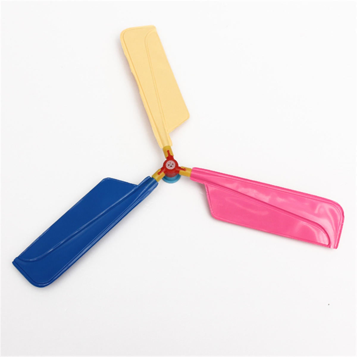 5PCs Colorful Traditional Classic Balloon Helicopter Portable Flying Toy