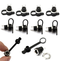 Waterproof 5.5 X 2.1mm DC Socket plug Power Charger Plug Female Panel Mount