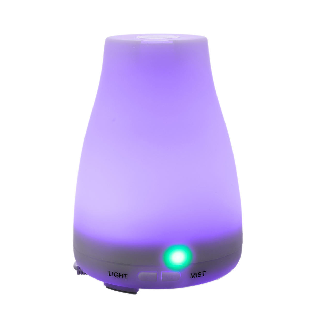 Ultrasonic Humidifier Waterless Auto Shut-off Aromatherapy Oil Cool Mist Diffuser With Color LED Lights