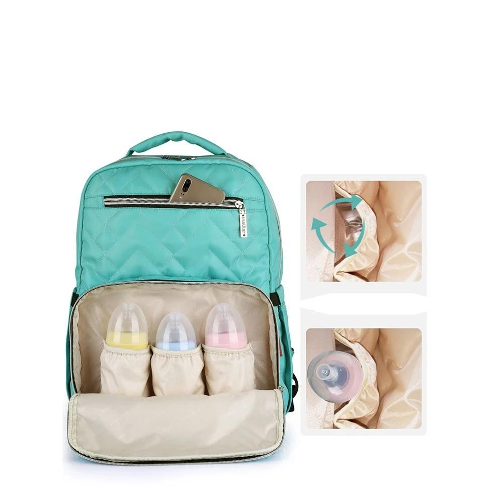 Diaper Bag Backpack With Stroller Strap