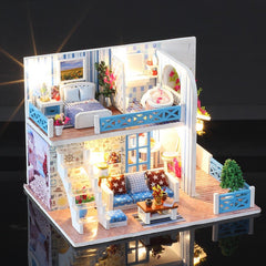 Helen The Other Shore DIY With Furniture Light Music Cover Gift House Toy